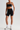 Women's Bare Feel Cross Back Bra & Side Pocket Shorts Set
