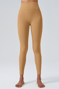 Women's High-waist shaping Tucking Nine-inch Leggings