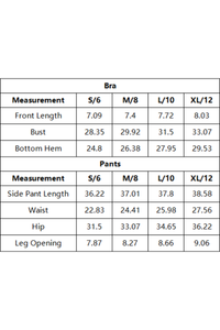Women's Polka Dot Bra & High Waist Leggings Sport Yoga Sets