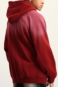 Men's Vitage Washed Full-Zip Hooded Jacket