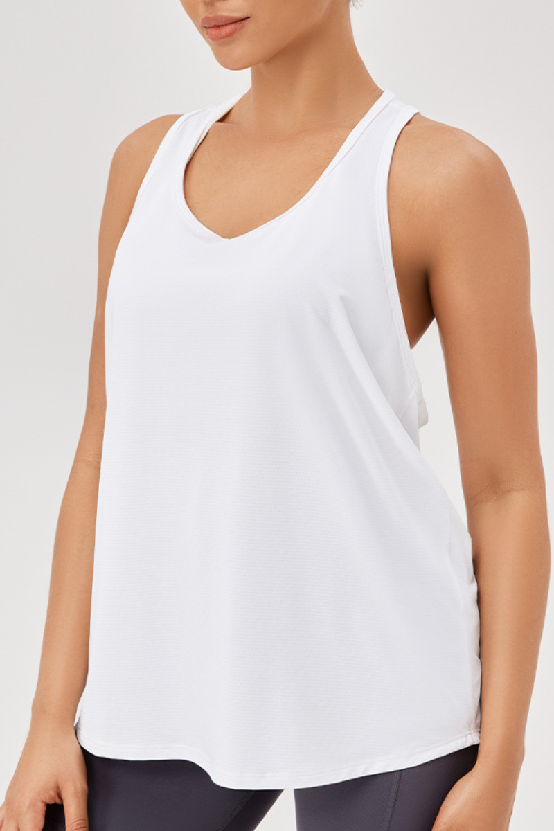Women's Lightweight Racerback Relaxed Sports Tank Top