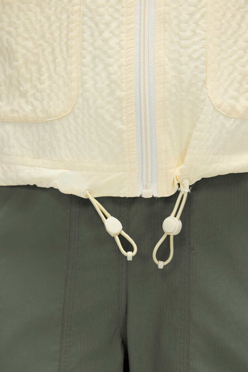 Women's Workwear Sleeveless  Drawstring Waist Cargo Vest