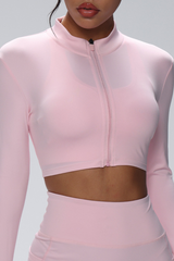 Collared, short-sleeved sports jacket