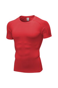 Men's Quick‑Dry Compression Workout Short Sleeve T‑Shirt