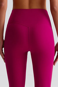 Women Brushed Cross-Back Slim-Fit Yoga Set: High-Waisted Butt-Lifting Outdoor Running Leggings + Round Neck Sports Bra