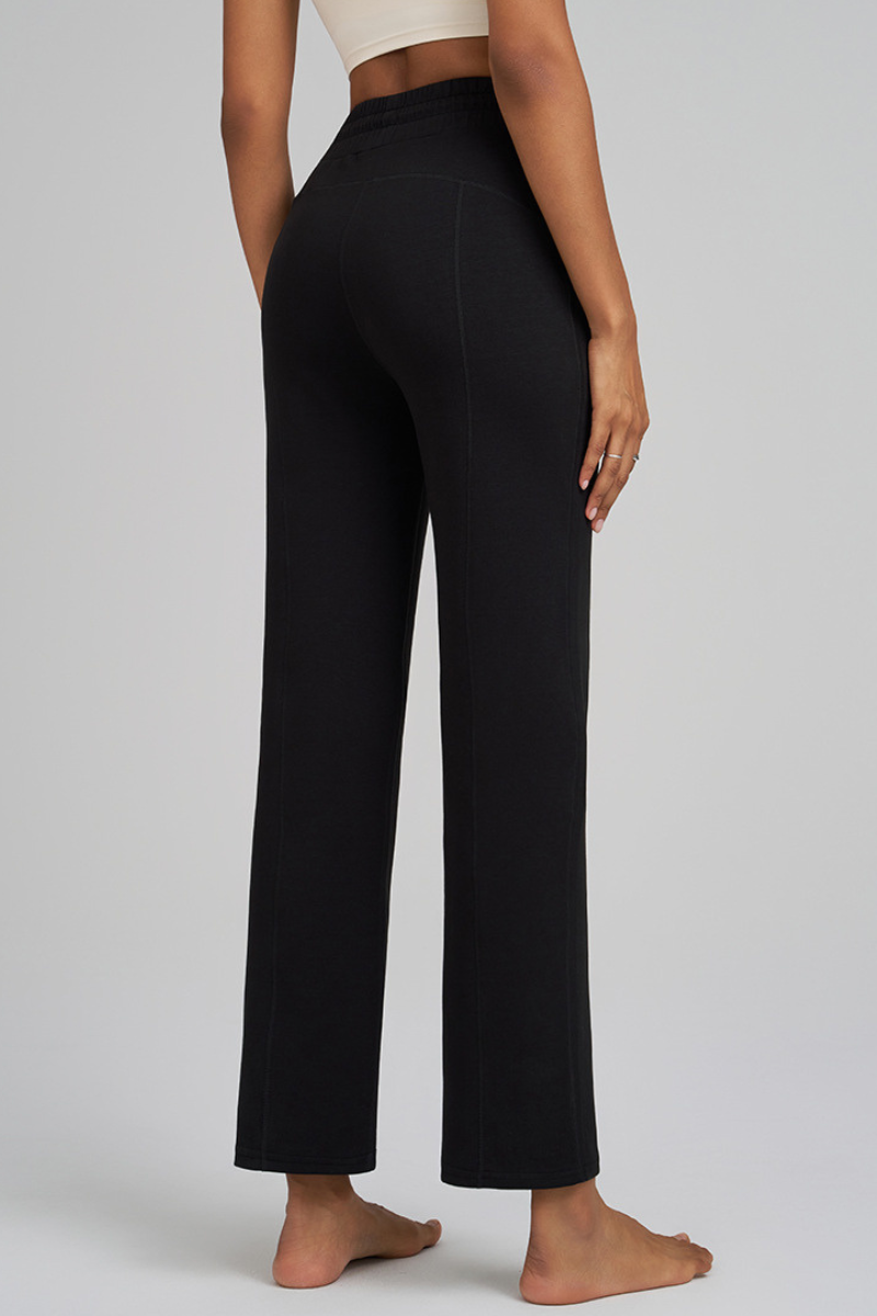 Straight-leg athletic pants