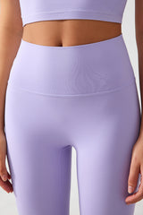 Women Free Size Nude Hip Lifting Shaping Fitness 9/10 Yoga Pants