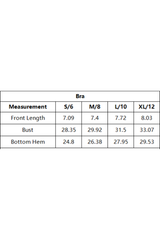 Women's Athletic Polka Dot Fake Two-Piece Yoga Bra