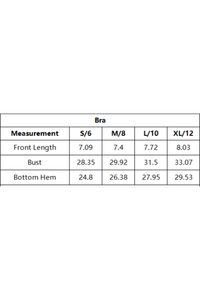 Women's Athletic Polka Dot Fake Two-Piece Yoga Bra