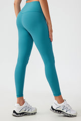 Women Free Size Nude Hip Lifting Shaping Fitness 9/10 Yoga Pants