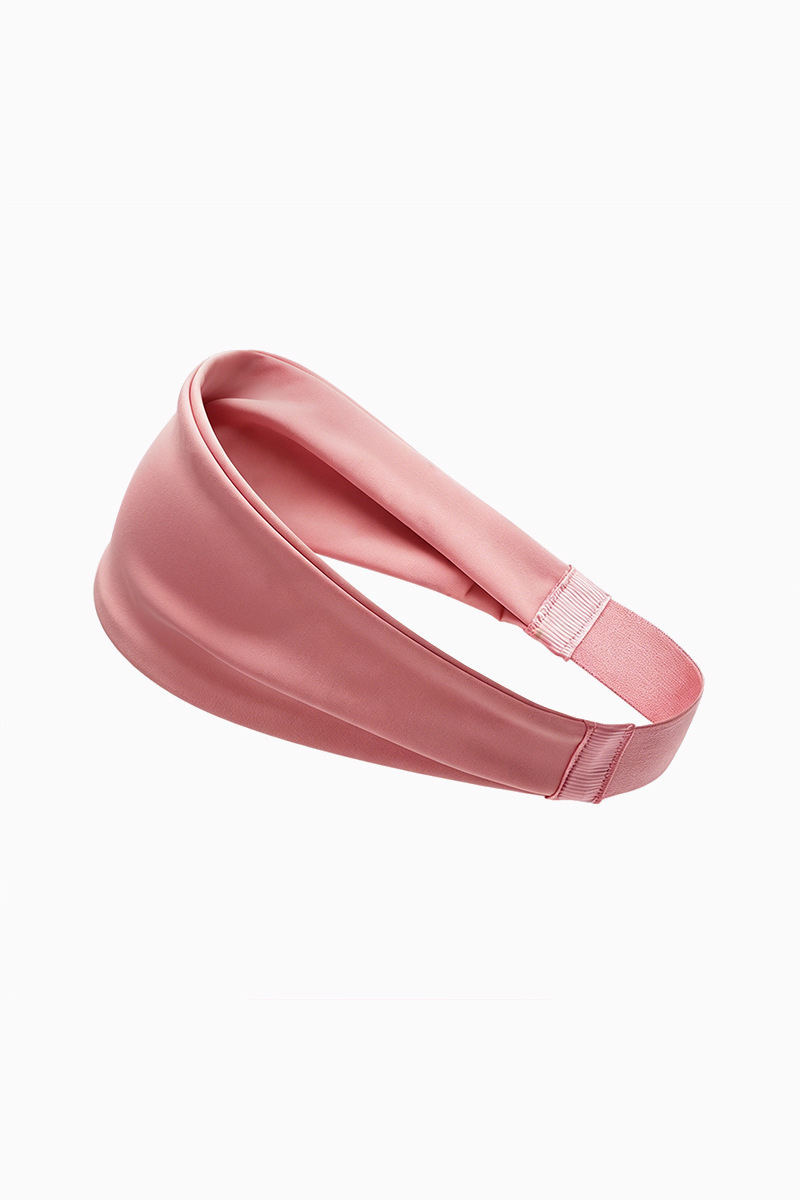 Women's Solid Color Sweat-Wicking Sports Headband