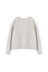 Women's Fall Raw Edge Neck Kangaroo Pocket Sweatshirt