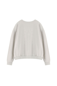 Women's Fall Raw Edge Neck Kangaroo Pocket Sweatshirt