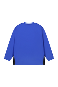 Men's V-Neck Color Block Breathable Mesh Panel Sports Jersey