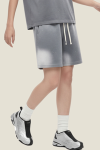 Unisex Splatter Tie-Dye Tee - Washed Vintage Streetwear