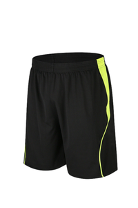 Men's Summer Side Color Block Stripe Breathable Sport Shorts