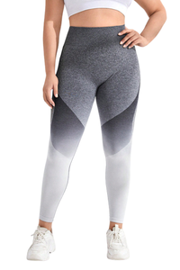Large-sized peach-shaped rear yoga long pants