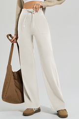 Women's High-Waisted Casual Pants