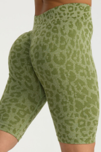 Women's  Athletic High-waisted Breathable Fitness Shorts