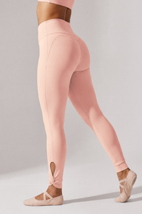Women’s Athletic Side-Cut Pleated High Rise Leggings