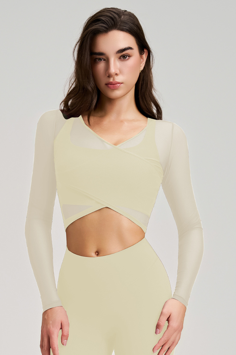 Ladies' mesh overshirt