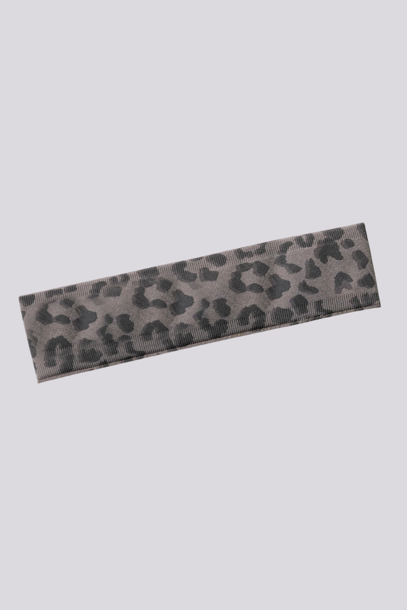 Women's Seamless Leopard-Print High Stretch Headband