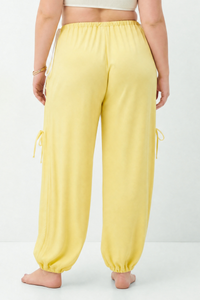 Plus Size Women's Three Stage Adjustable 2 Ways Joggers