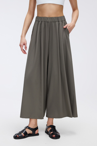 Women's High-Waist Flowy Wide-Leg Dance Pants