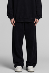 Heavy-duty, water-wash casual athletic pants