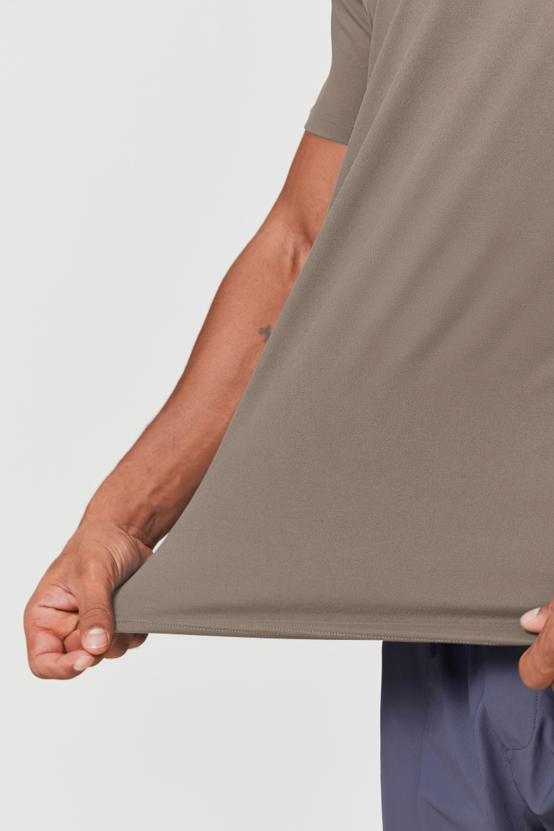 Men's Crew Neck Quick-Dry Athleisure T-shirt