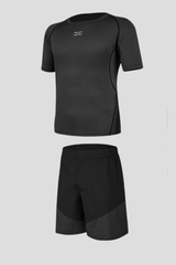 Men's Summer 2-Piece Sports Sets:T-shirt And Shorts