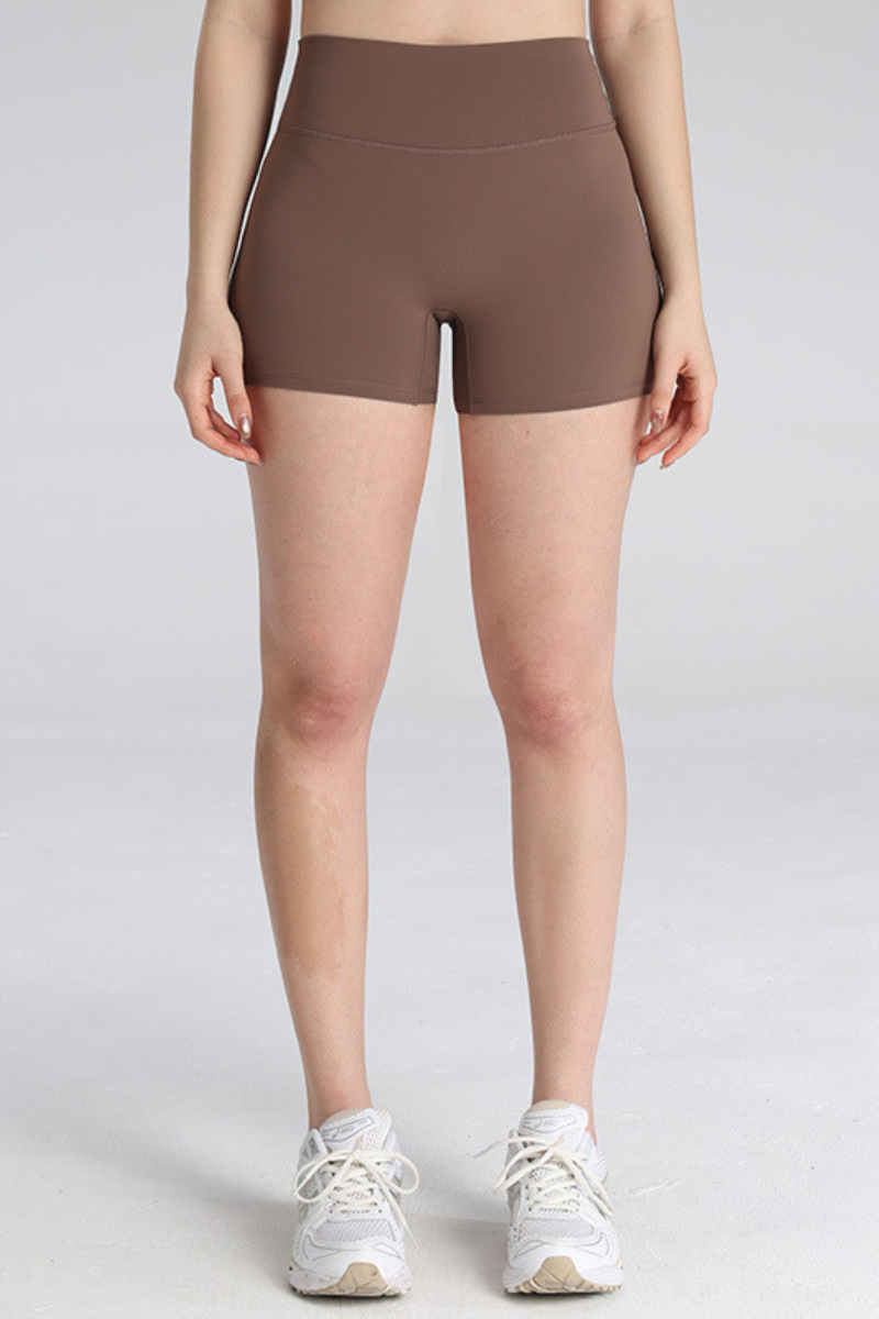 Women's Summer Slim 2-Inch High-Waisted Yoga Shorts