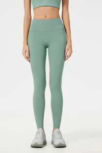 Women's High Waist Tummy Control Side Pocket Yoga Leggings