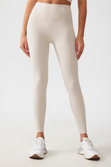 Women Free Size Nude Hip Lifting Shaping Fitness 9/10 Yoga Pants