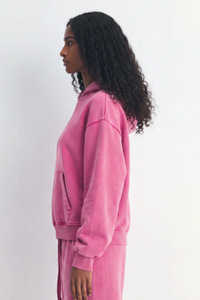 Women's Fall Fleece Heavyweight Washed Drop Shoulder Hoodie