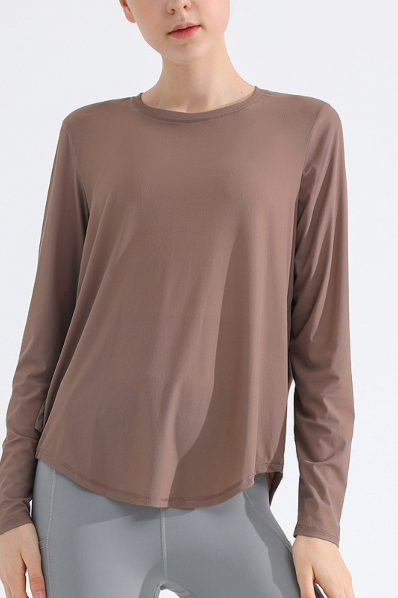 Women's Summer Sun protection Cross Over Layered Back Top