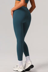New Deep V Hip Lifting Quick Drying Skinny High Waist Yoga Pants