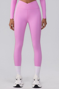 Women's V-Cross Butt-Lifting Quick Dry Fitness Yoga Leggings
