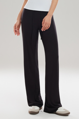 Women’s Drawstring Waist Relaxed Straight Leg Yoga Pants
