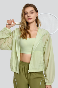 Women Summer Sunscreen Casual Lightweight Breathable Jacket