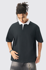 Men's Quick Dry UV Protection Color Block Varsity T-Shirt