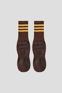 Women's Color Striped Pilates Yoga Tube Socks