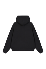 Unisex Fall Boxy Fit Waffle Texture Pullover Relaxed Hoodie