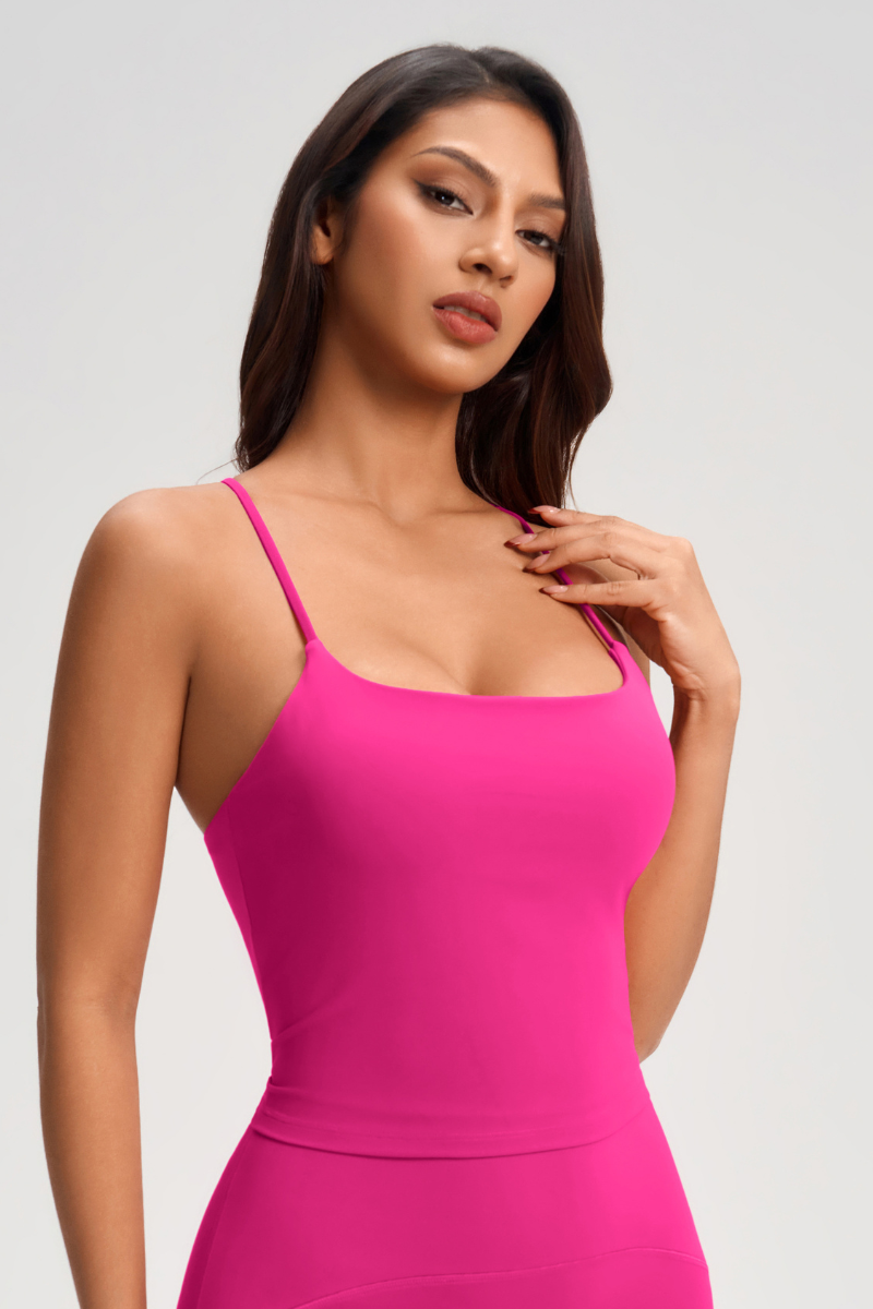 Women's Crisscross Back Athletic Tank Top