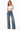 Women's High Waist Rhinestone Embellished Straight Leg Jeans