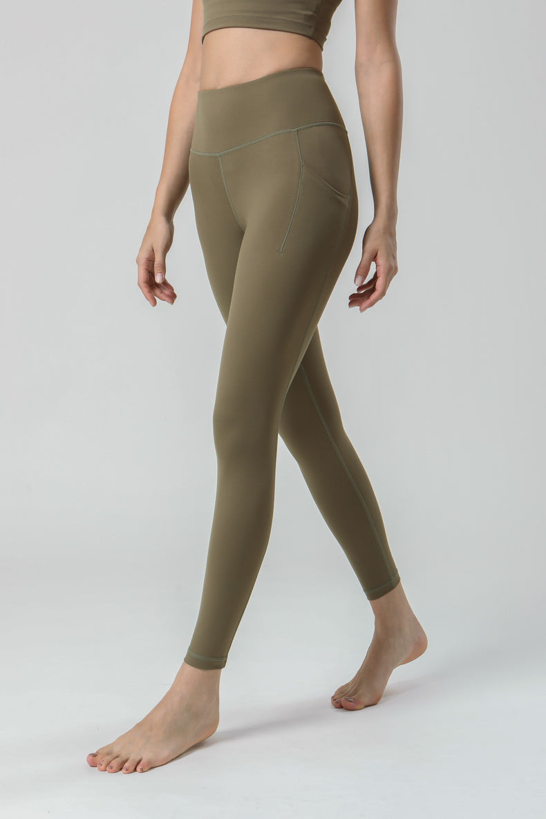 High Waist Side Pocket Yoga Leggings