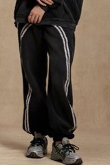 Rustic-style casual pants