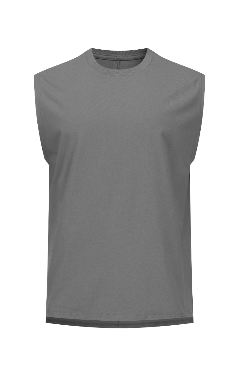 Men's Loose Fit Sleeveless Workout Tank Top