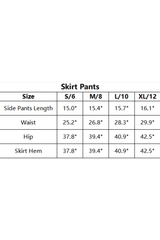 Women's High Stretch Side Pocket Anti Exposure Tennis Skirt