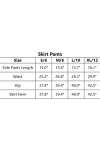 Women's High Stretch Side Pocket Anti Exposure Tennis Skirt